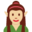 woman elf, medium-light skin tone